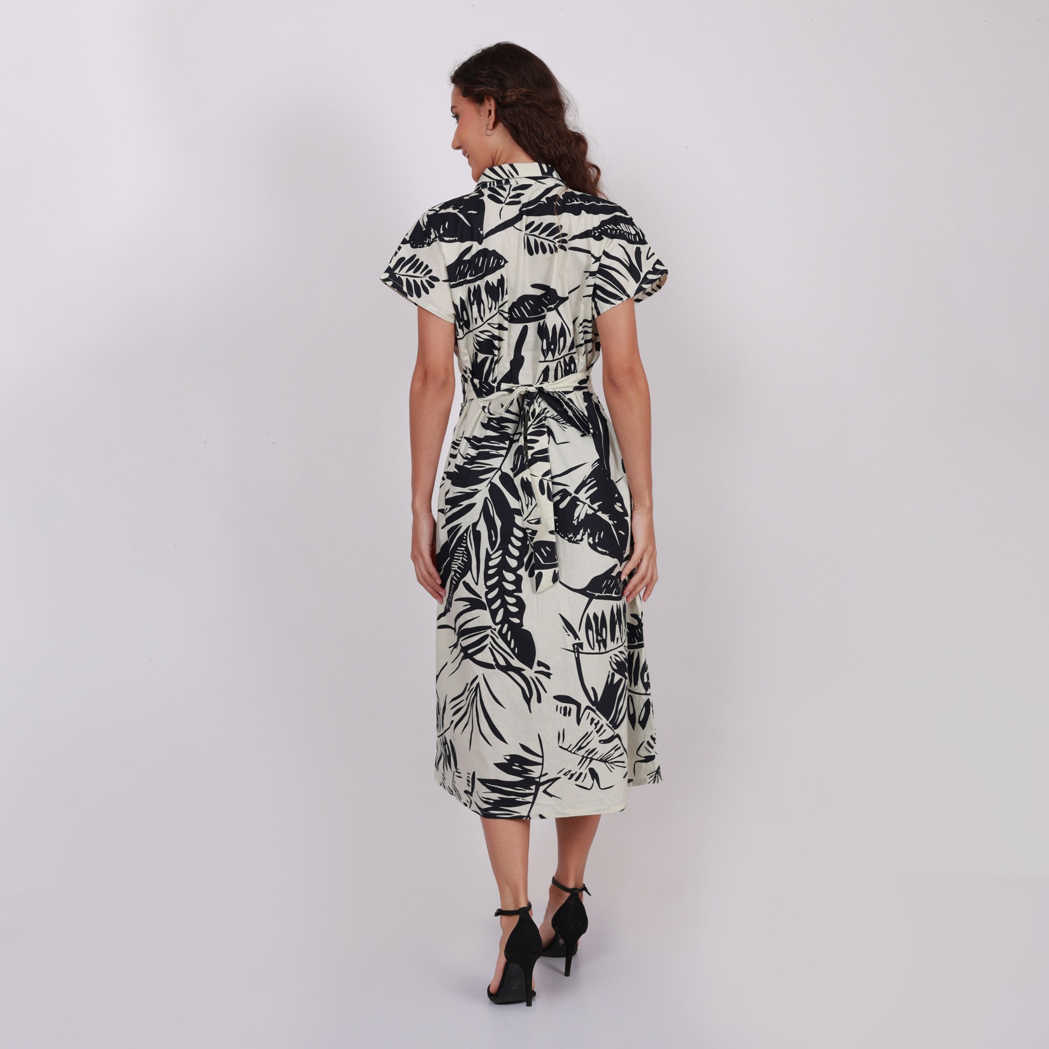 Modyne Floral Tiered Maxi Dress