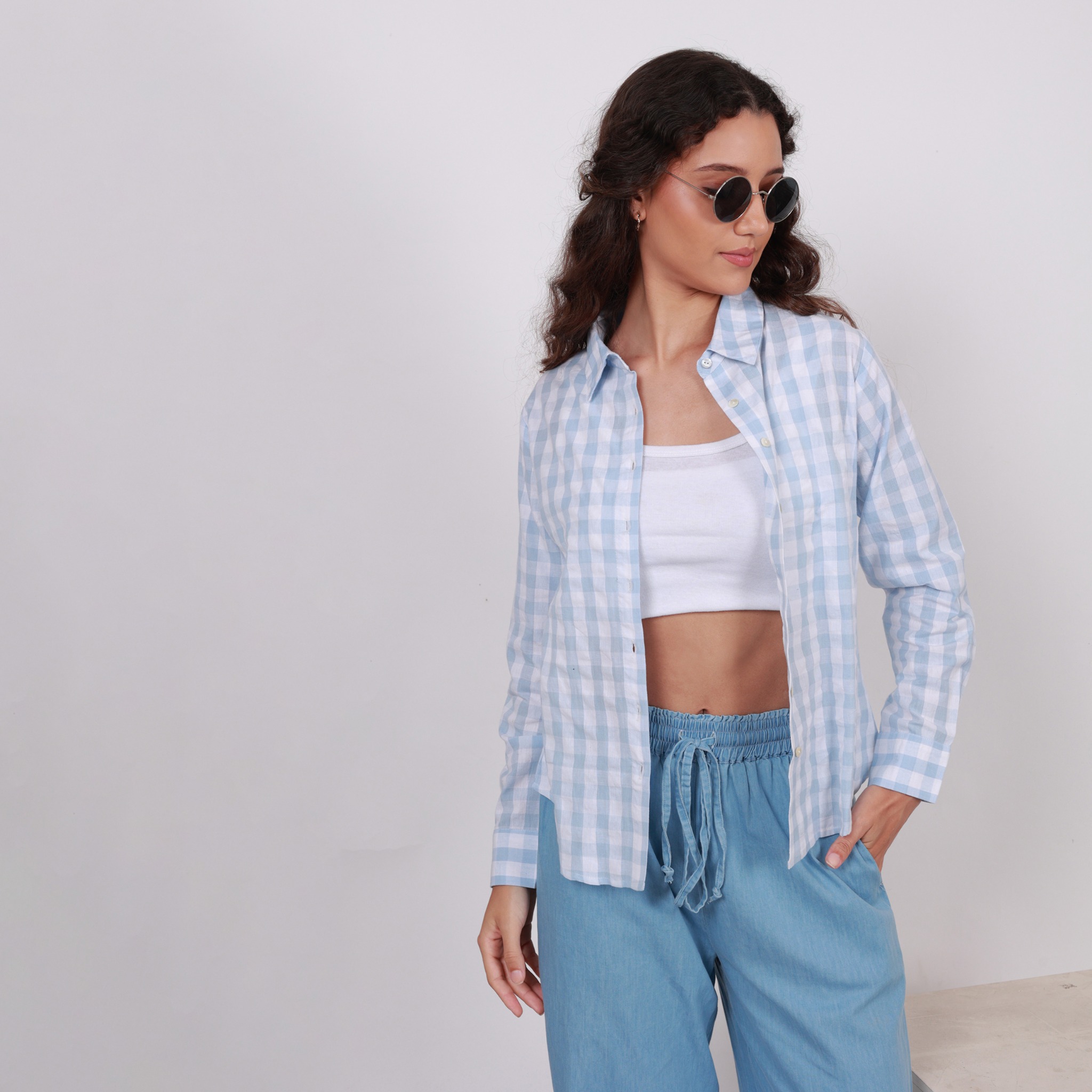 Modyne Checked Cotton Shirt