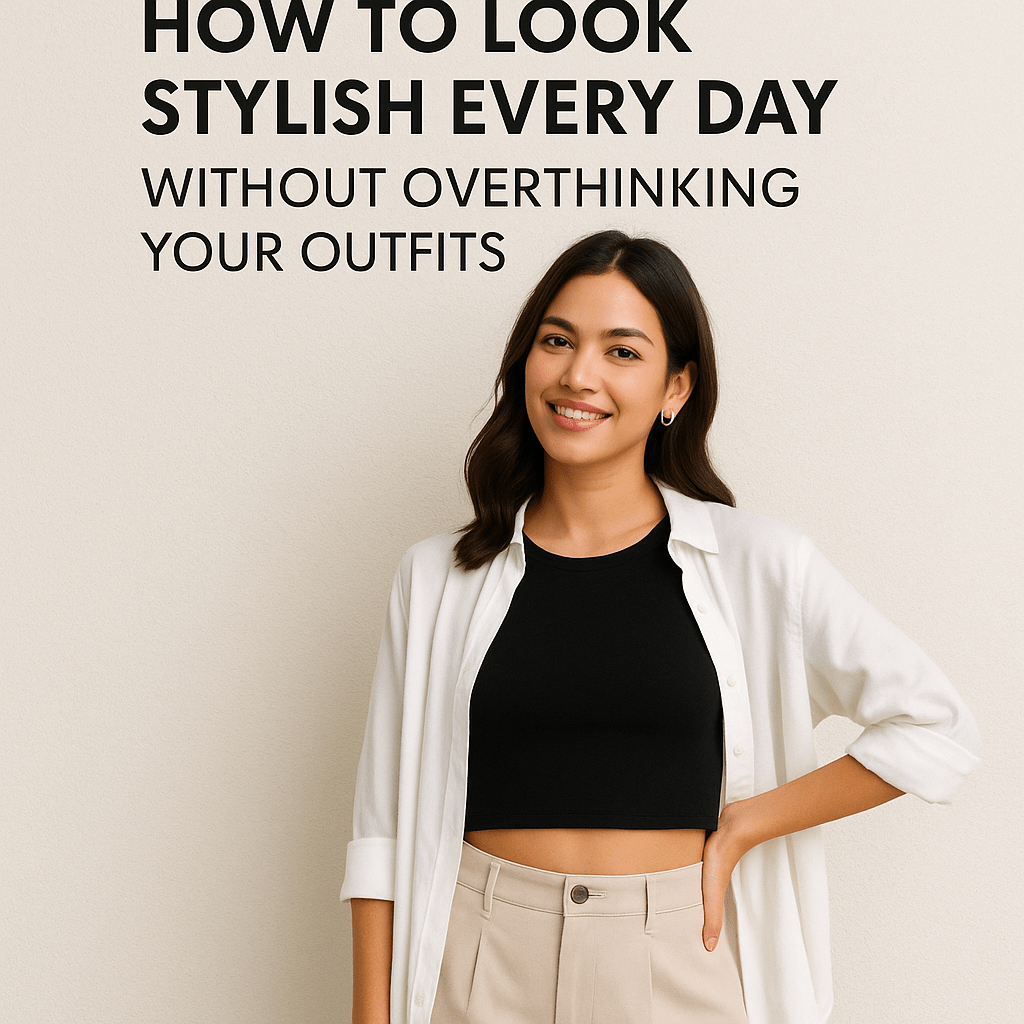 How to Look Stylish Every Day Without Overthinking Your&nbsp;Outfits